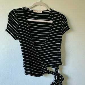 Tour the social x Urban Outfitters wrap top